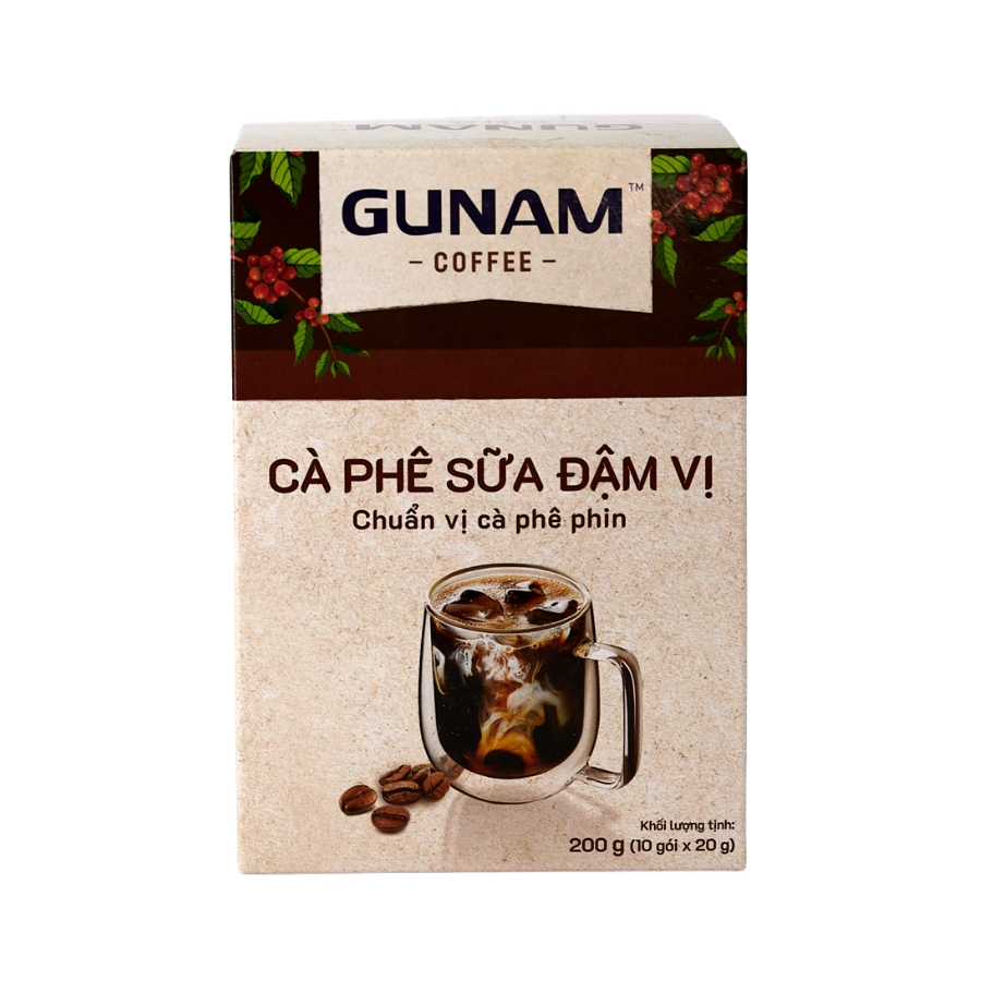 Hộp cafe đậm vị Gunam